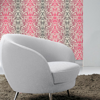 Chair rug wall pink grey - a wall free wallpaper