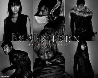 Fashion black white group people - photo of them free wallpaper