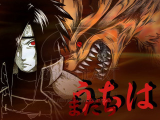 Demon korean words upper right - fantasy art free wallpaper