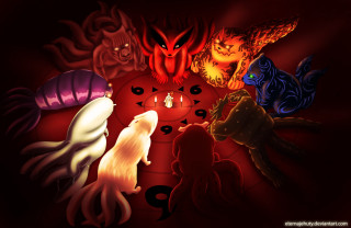 Cartoon animals table candles demon - a jigsaw puzzle free wallpaper for desktop