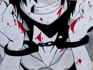 Person knife chain neck hands - their pocket free wallpaper