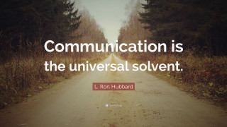 Road quote communication universal solvent - a photo free wallpaper