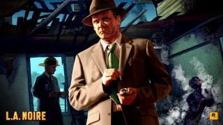 Detective suit portrait painting parody - dong kingman free wallpaper