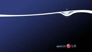 Blue wave water drop logo - 4k uhd image free wallpaper for desktop