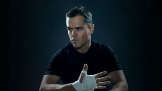 Man bandaged hand serious expression - his face free wallpaper