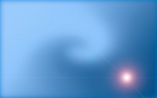 Blue square white circle light - a white circle in the middle free wallpaper