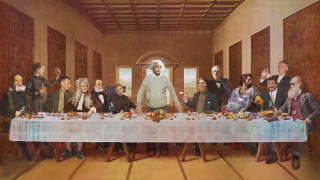 Man table people eating classical - dean roger free wallpaper