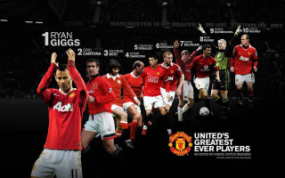 Men red uniforms stadium soccer - visual art free wallpaper