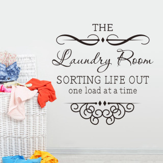 Laundry room wall decal basket - the floor next free wallpaper