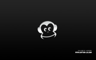 Sad monkey black background white - alex petruk ape free wallpaper