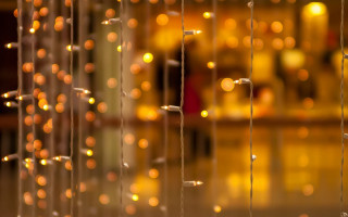 String of lights ceiling bar - a string of lights free wallpaper