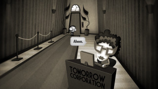 Cartoon character hallway sign tomorrow - les automatiste free wallpaper