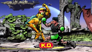 Cartoon men fighting street ko - a cartoon free wallpaper
