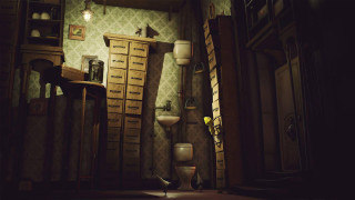 Bathroom toilet cabinet light corner - a toilet free wallpaper