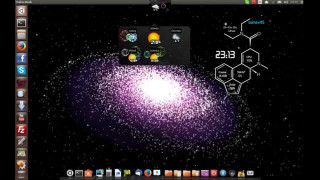 Computer screen purple galaxy star - purism free wallpaper