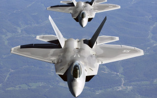 Jets mountain sky digital fighter - the sky above a mountain range free wallpaper