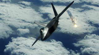 Jet rocket wing flying cloudy - free new year wallpaper
