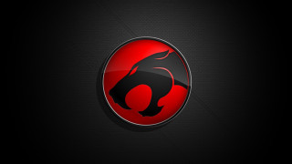 Red black logo horse side - daren bader free wallpaper