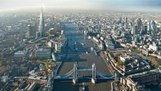 City bridge river tall buildings 2 - christopher wren free wallpaper