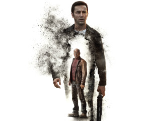 Man gun white background smoke - dan luvisi free wallpaper