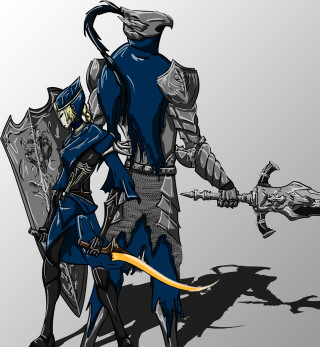 Knight holding sword shield another - a knight free wallpaper