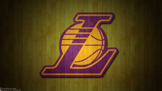 Lakers logo wooden wall bamboo - ilm free wallpaper