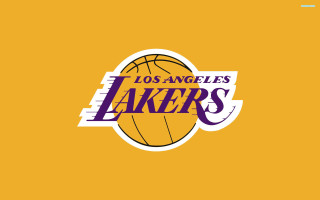 Lakers logo yellow background basketball - logo free wallpaper