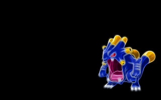 Blue yellow animal mouth open - derf free wallpaper
