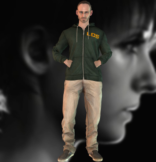 Man standing black background self - the background of the image free wallpaper
