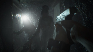 Person holding gun dark room - the other hand free wallpaper