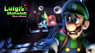 Cartoon character pointing dark room - other character free wallpaper