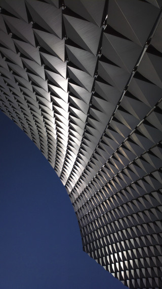 Tall building long roof skyline - tall building free wallpaper