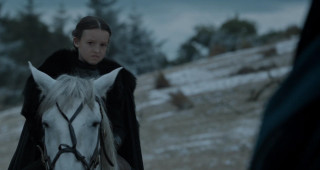Woman black coat white horse - ada gladys killins free wallpaper