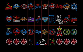 Neon signs black background colorful 2 - different color and shapes free wallpaper