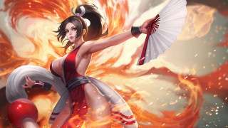 Fire dress umbrella flame splash - a fire free wallpaper