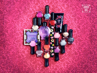 Nail polish circle pink background - a pink wall behind free wallpaper