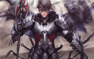 Man armor sword shield wings - a man in armor holding free wallpaper