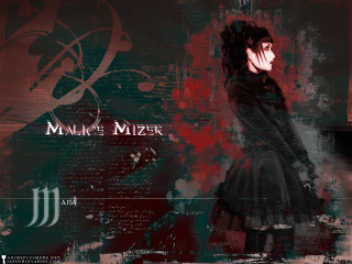 Woman black dress red black - alice mason free wallpaper