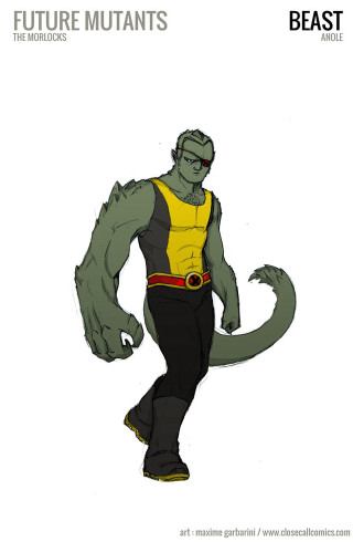 Cartoon cobra muscular green skin - benjamin marra free wallpaper