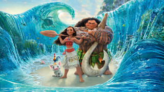 Cartoon man woman surfboard ocean 2 - a surfboard in the ocean free wallpaper