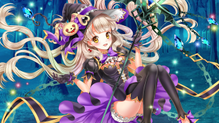 Cartoon character costume wand cat - fantasy style free wallpaper
