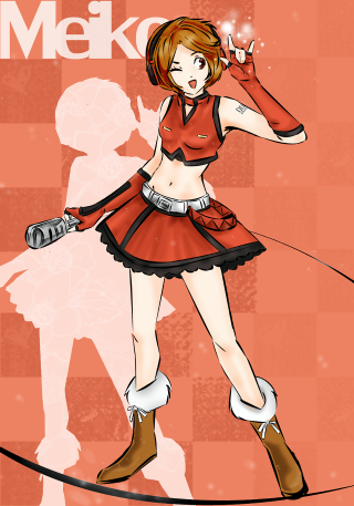 Girl red dress sword ball - a string free wallpaper