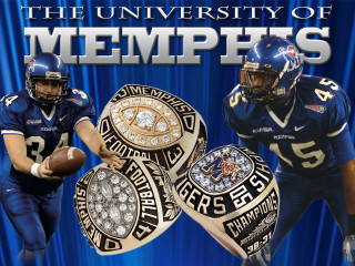 Football players championship rings poster - two football player free wallpaper