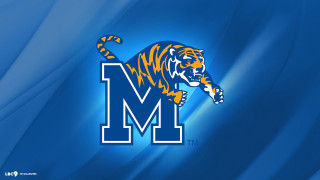 Blue yellow tiger logo wave - ilm free wallpaper