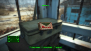 Green box metal sign room - ultra free wallpaper