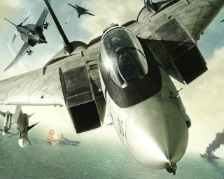 Fighter jets sky boat helicopter - a group of fighter jets free wallpaper