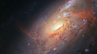 Colorful spiral sky stars galaxy - galaxy free wallpaper