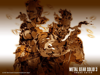 Group people guns leaves smoke - metal gear free wallpaper