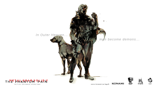 Man dog white background phantom - a white background free wallpaper