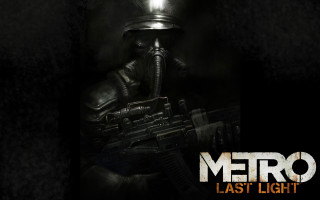 Man gas mask gun metro - a man in a gas mask holding free wallpaper